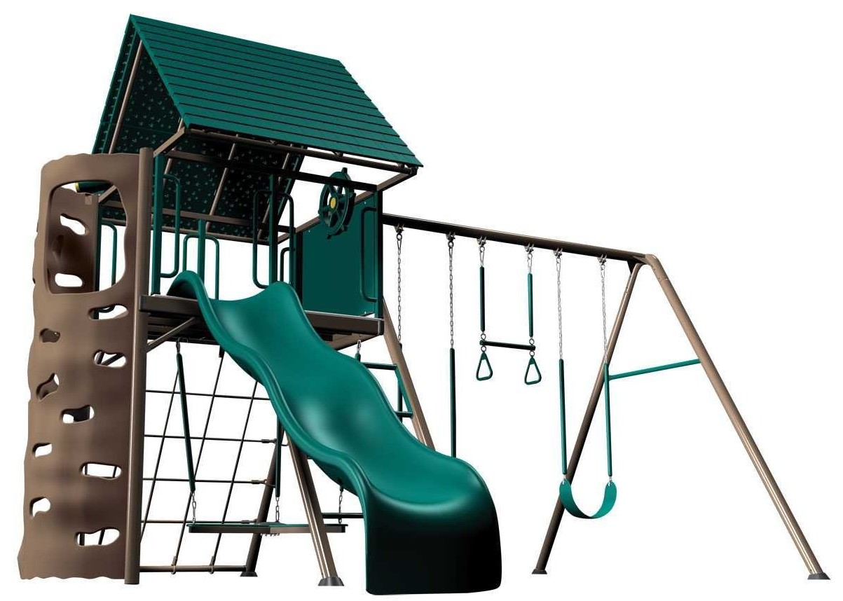 best metal swing set