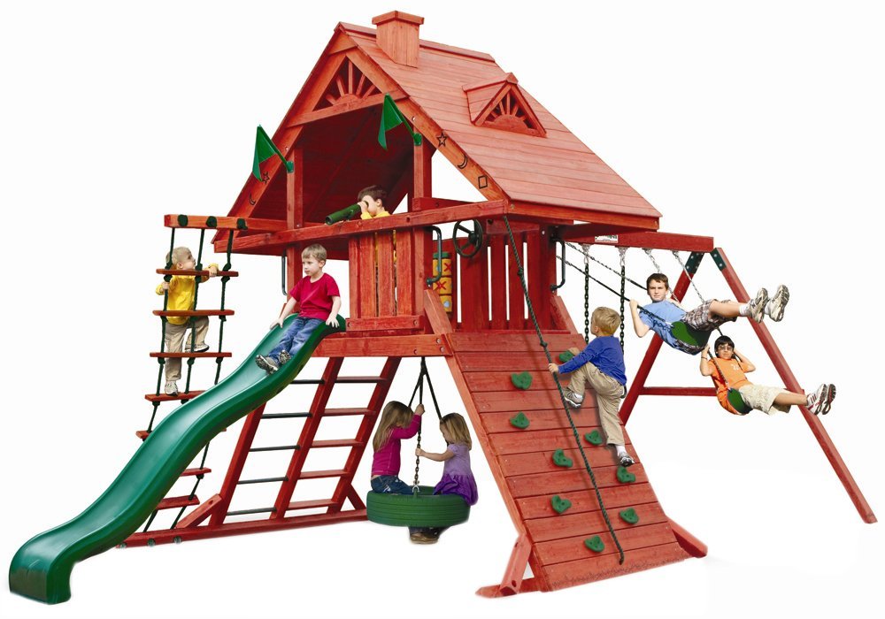 best cedar swing sets