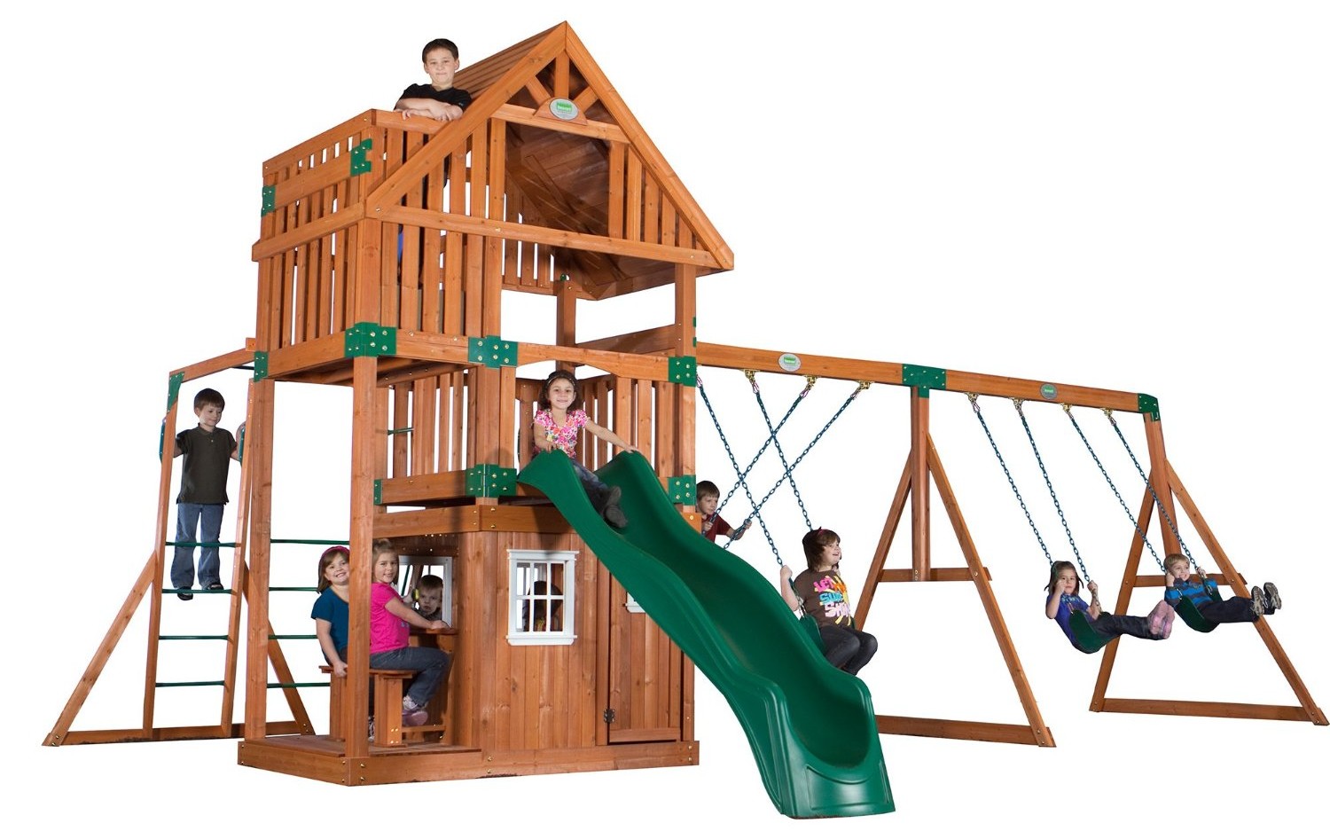 Best Wooden Swing Sets Swing Set Resource